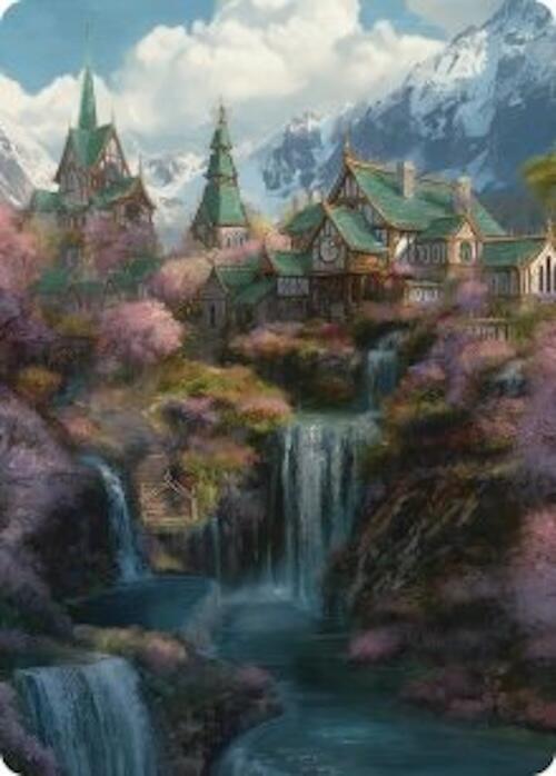 Rivendell Art Card [Art Series: The Hobbit] 40
