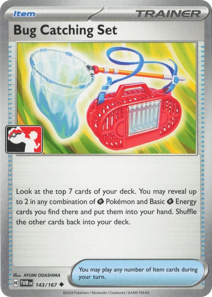 Bug Catching Set - 143/167 (Left Stamp) [Prize Pack Series Cards] 143/167