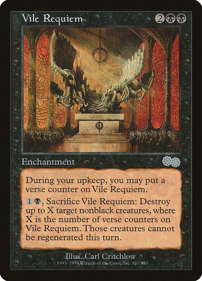 Vile Requiem [Urza's Saga] 167