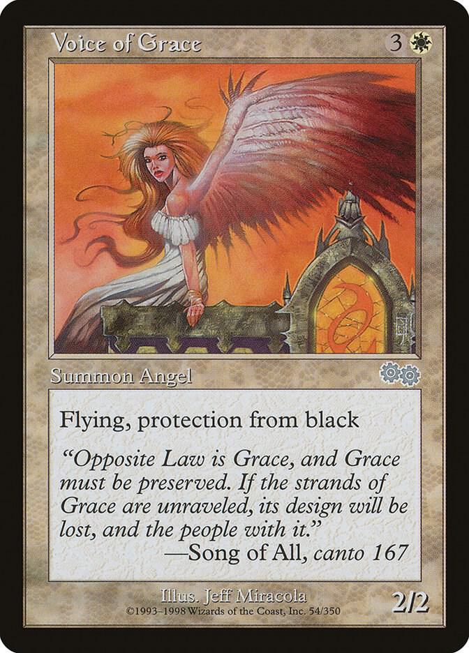Voice of Grace [Urza's Saga] 54