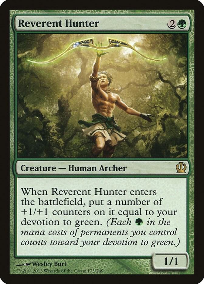 Reverent Hunter [Theros] 173