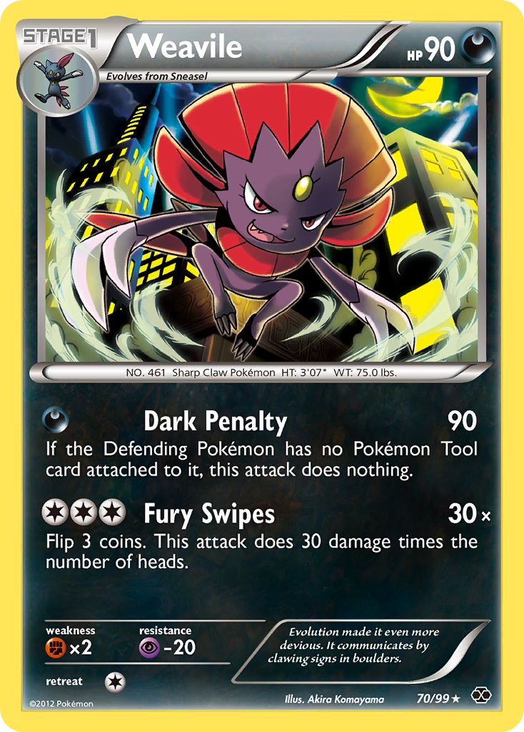 Weavile - 70/99 Next Destinies