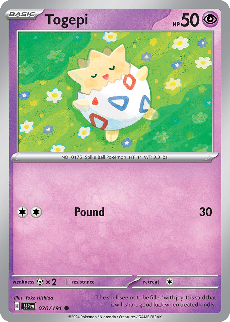 Togepi - 70/191 Surging Sparks