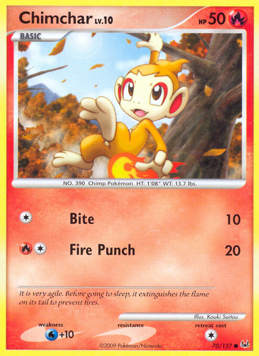 Chimchar - 70/127 Platinum