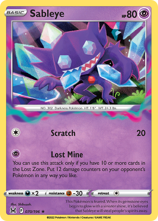 Sableye - 70/196 Lost Origin