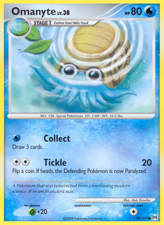 Omanyte - 70/99 Arceus