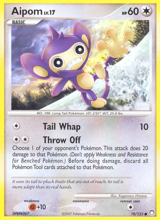 Aipom - 70/123 Mysterious Treasures