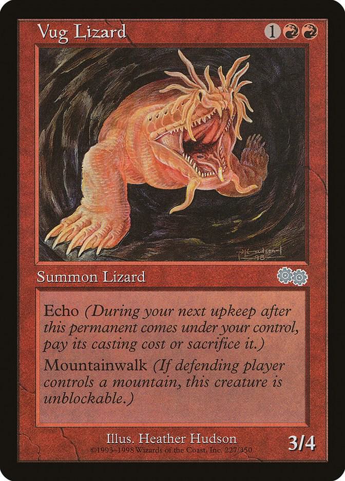 Vug Lizard [Urza's Saga] 227