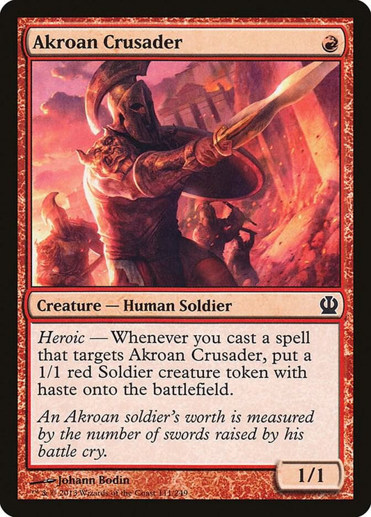 Akroan Crusader [Theros] 111