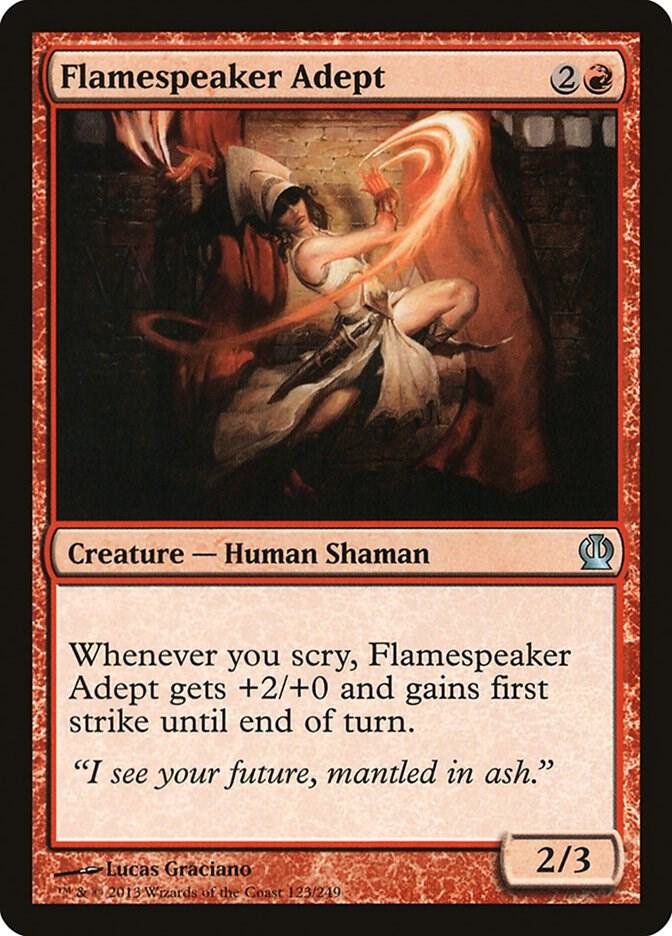 Flamespeaker Adept [Theros] 123