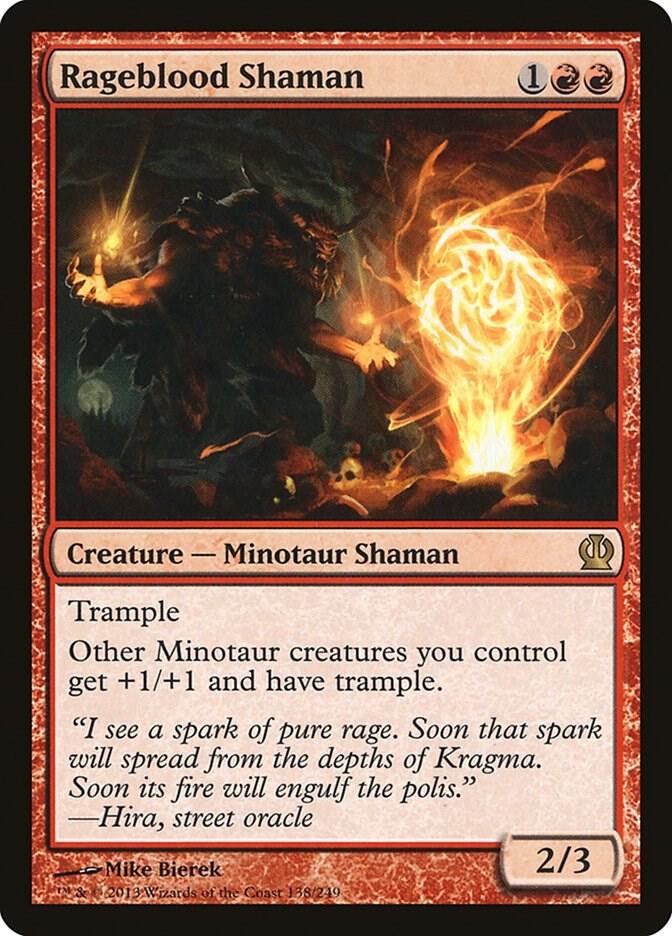 Rageblood Shaman [Theros] 138