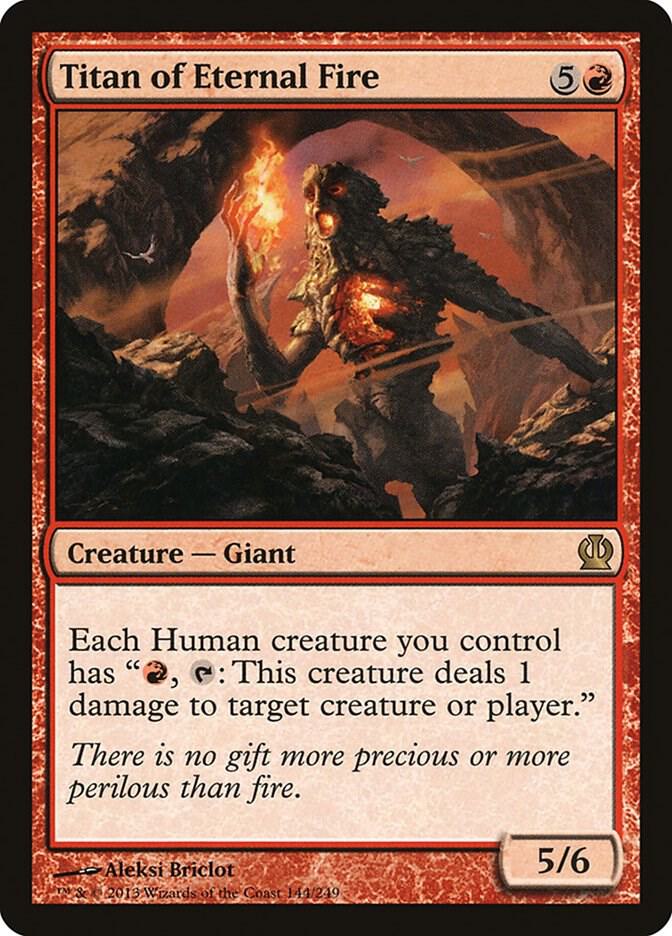 Titan of Eternal Fire [Theros] 144
