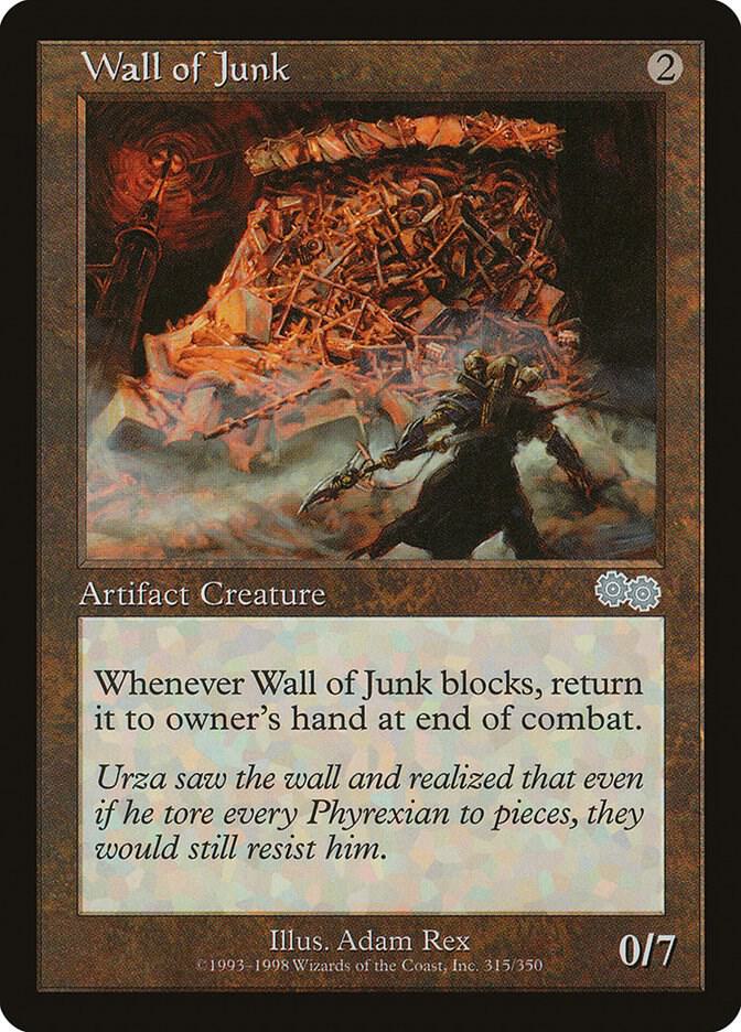 Wall of Junk [Urza's Saga] 315