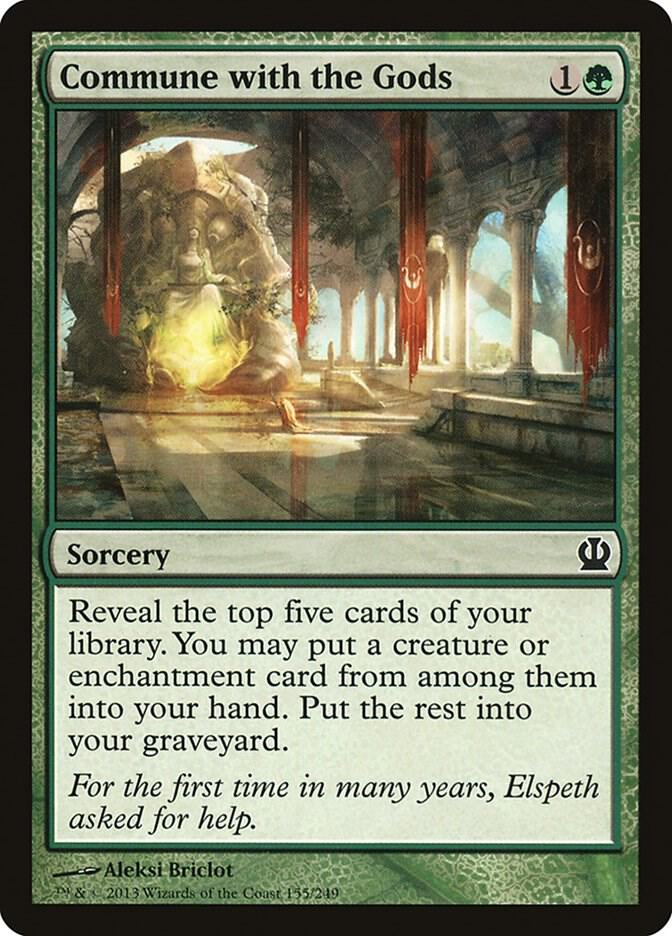 Commune with the Gods [Theros] 155