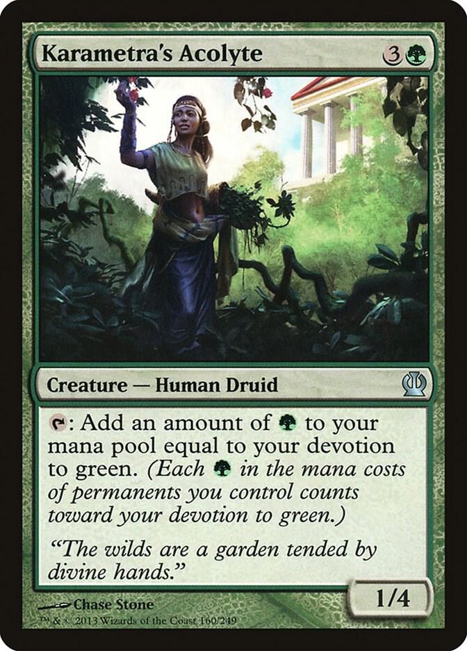 Karametra's Acolyte [Theros] 160
