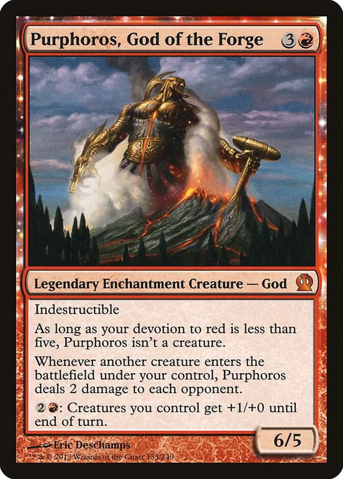 Purphoros, God of the Forge [Theros] 135
