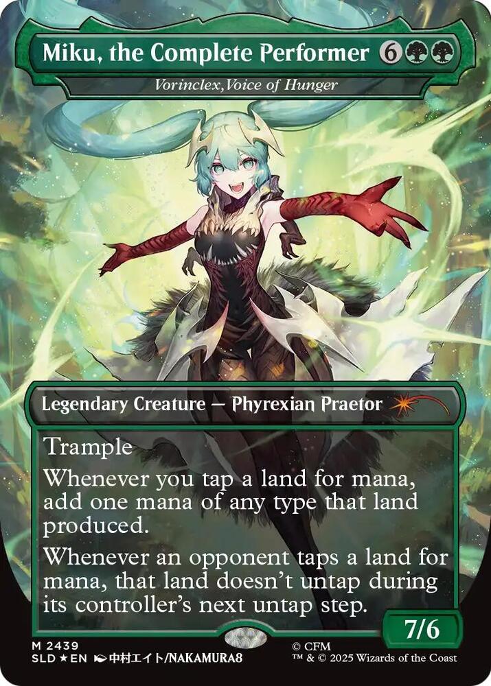 Miku, the Complete Performer - Vorinclex, Voice of Hunger [Secret Lair Drop Series] 2439