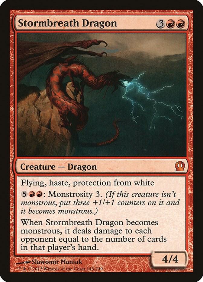 Stormbreath Dragon [Theros] 143