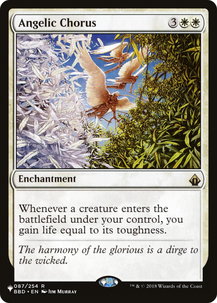 Angelic Chorus [The List Reprints] 87