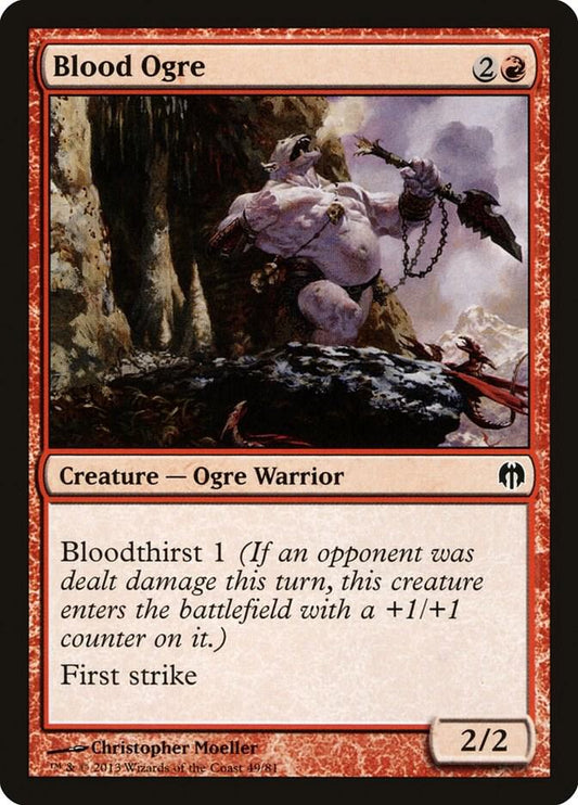 Blood Ogre [Duel Decks: Heroes vs. Monsters] 49