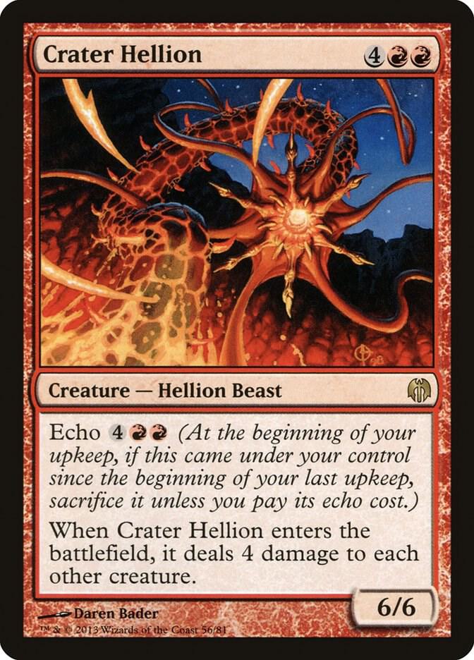 Crater Hellion [Duel Decks: Heroes vs. Monsters] 56