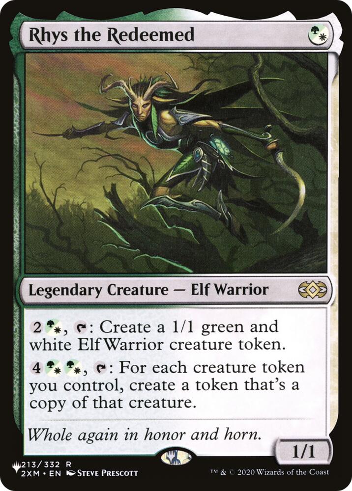 Rhys the Redeemed (2XM) [The List Reprints] 213
