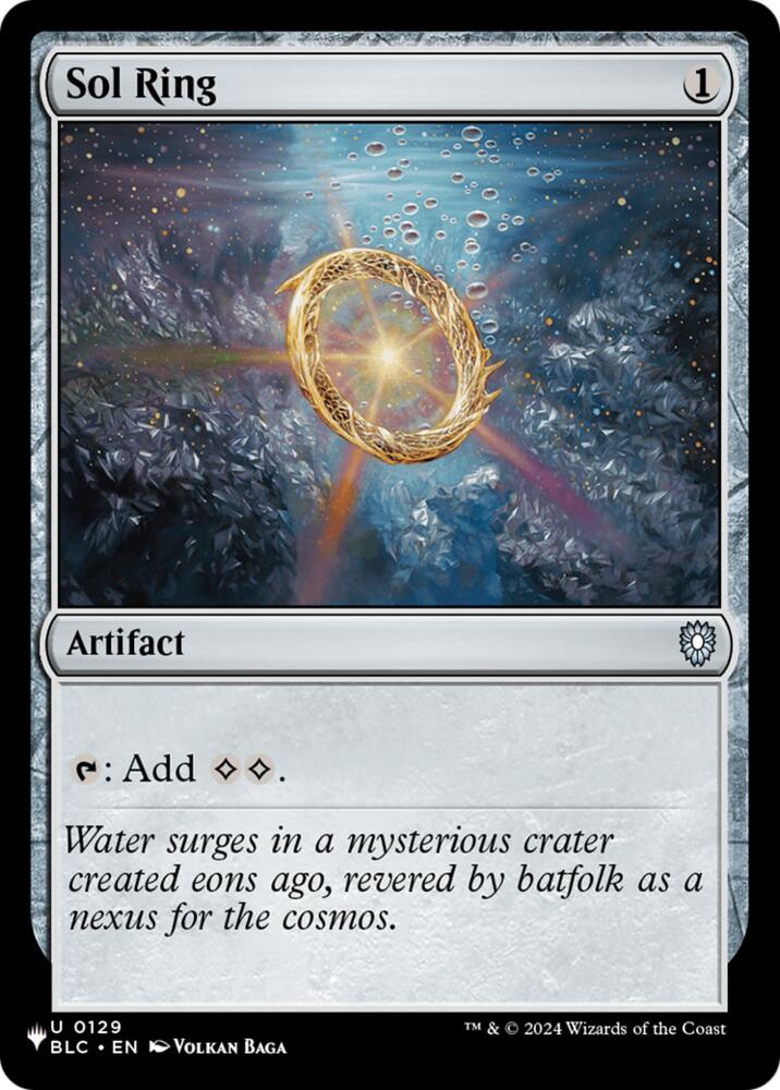 Sol Ring (BLC) [The List Reprints] 129
