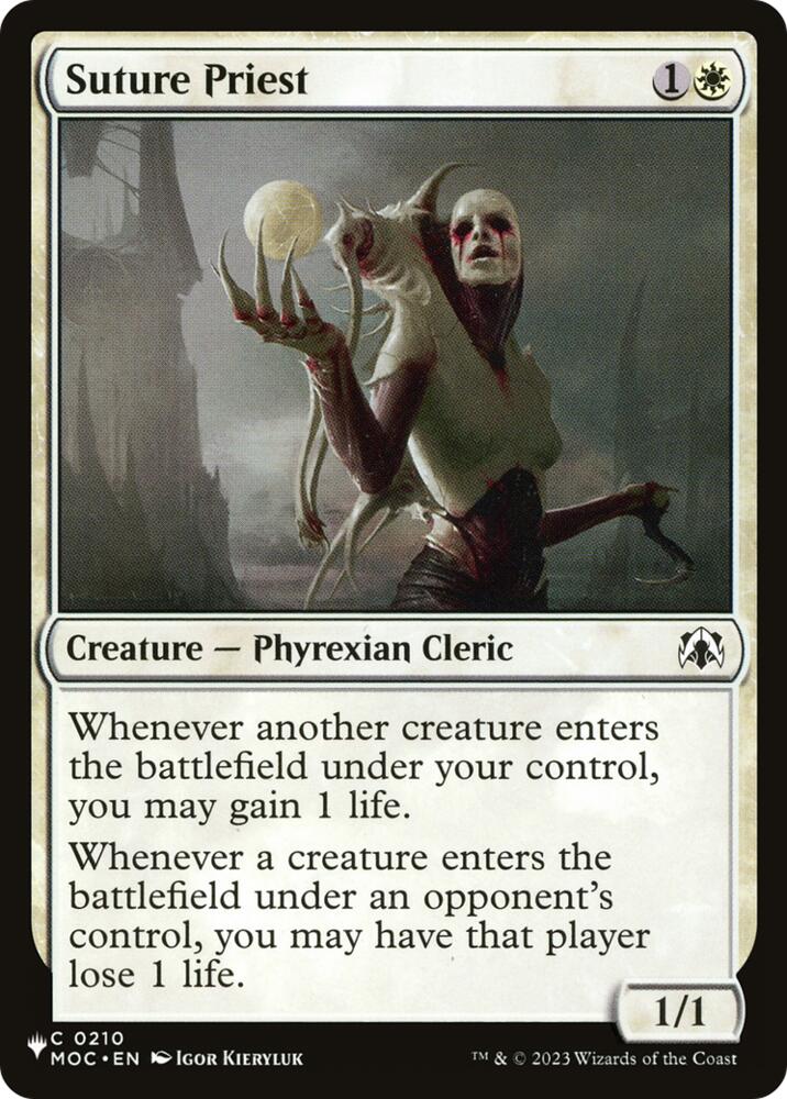Suture Priest (MOC) [The List Reprints] 210