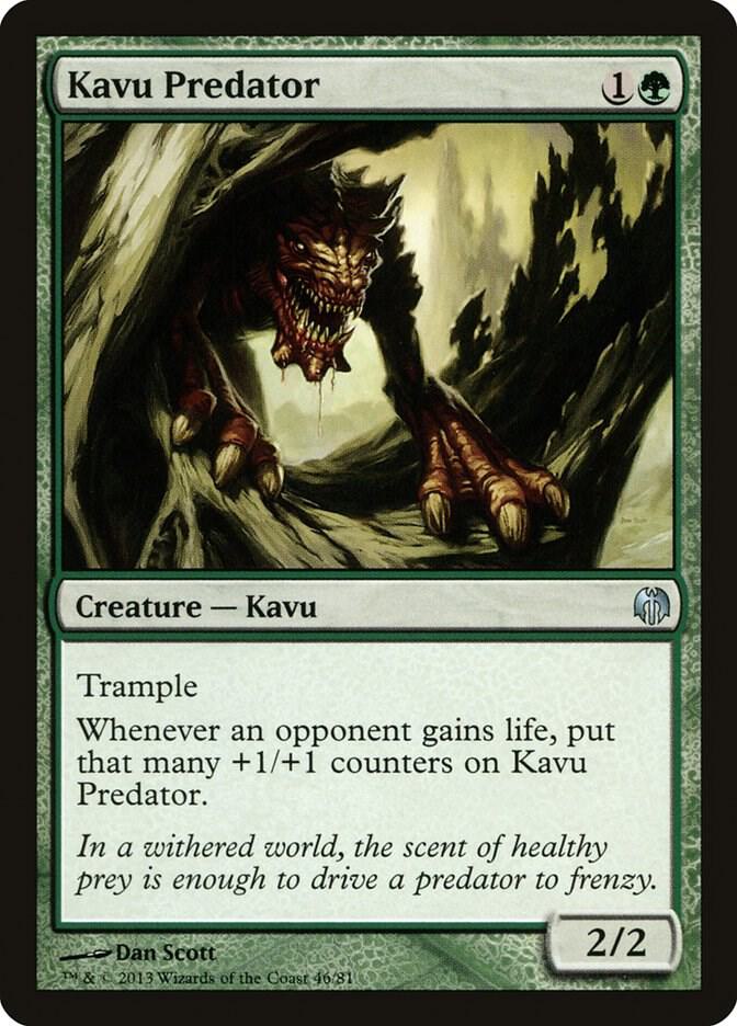 Kavu Predator [Duel Decks: Heroes vs. Monsters] 46