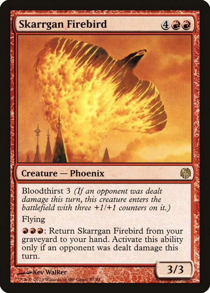 Skarrgan Firebird [Duel Decks: Heroes vs. Monsters] 57