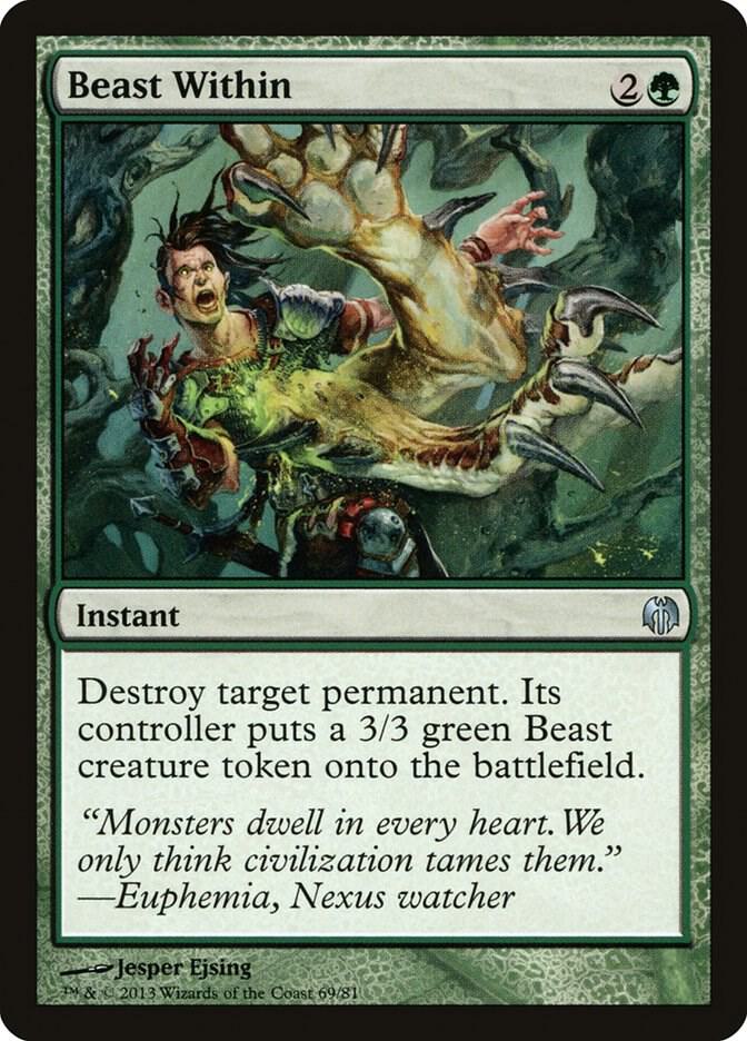 Beast Within [Duel Decks: Heroes vs. Monsters] 69