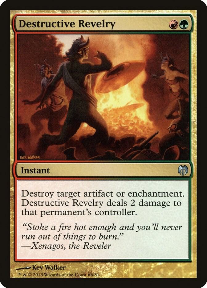 Destructive Revelry [Duel Decks: Heroes vs. Monsters] 66