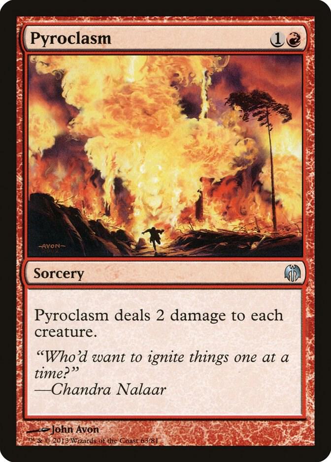 Pyroclasm [Duel Decks: Heroes vs. Monsters] 63