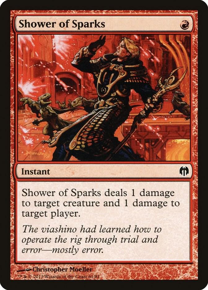 Shower of Sparks [Duel Decks: Heroes vs. Monsters] 61