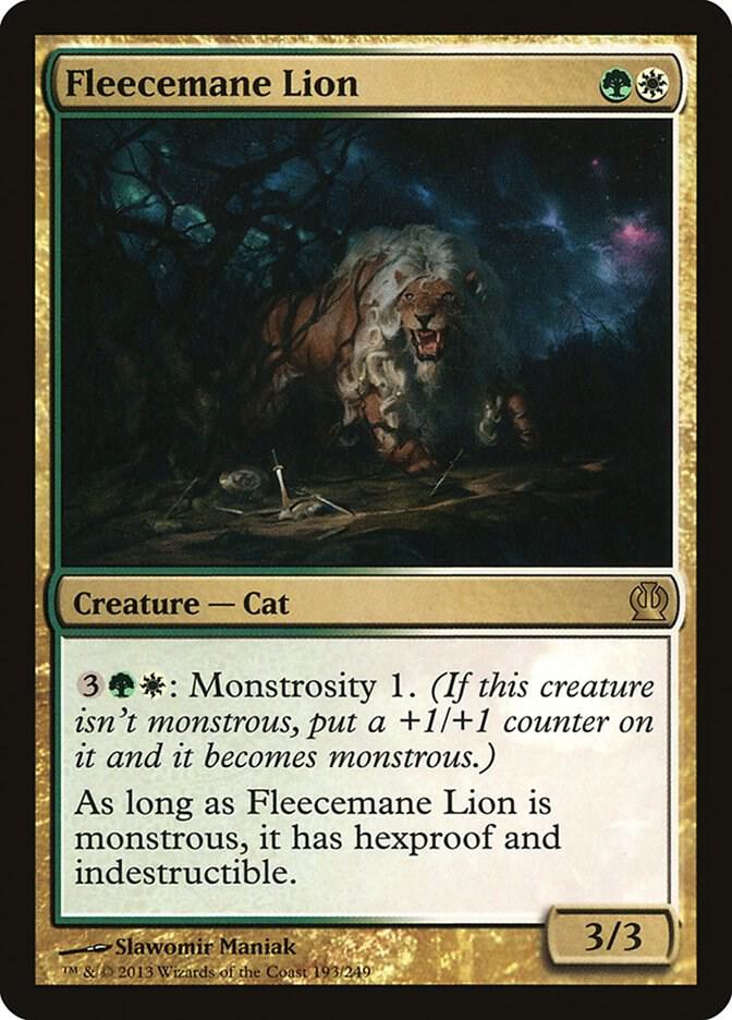 Fleecemane Lion [Theros] 193