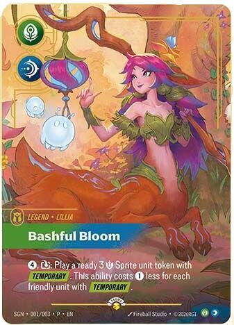 Lillia, Bashful Bloom [Secret Garden] 001/003