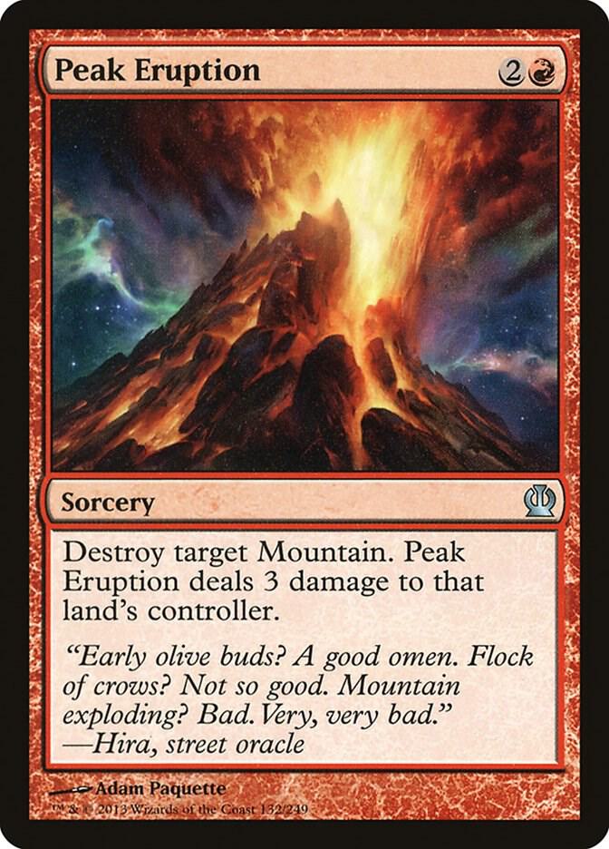 Peak Eruption [Theros] 132