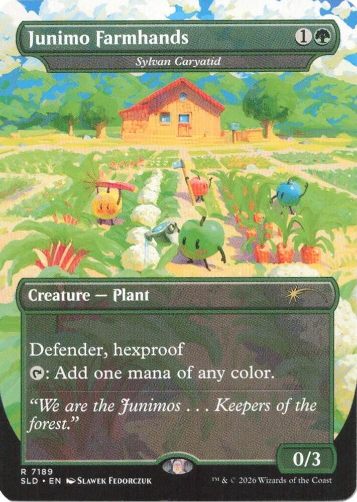 Junimo Farmhands - Sylvan Caryatid [Secret Lair Drop Series] 7189