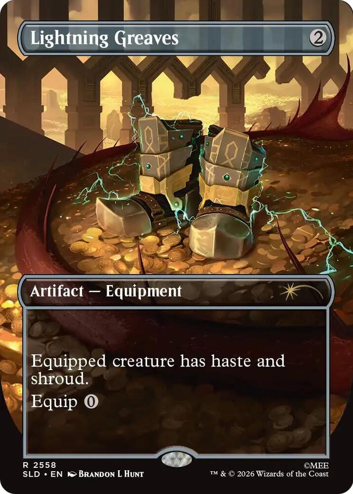 Lightning Greaves (2558) [Secret Lair Drop Series] 2558