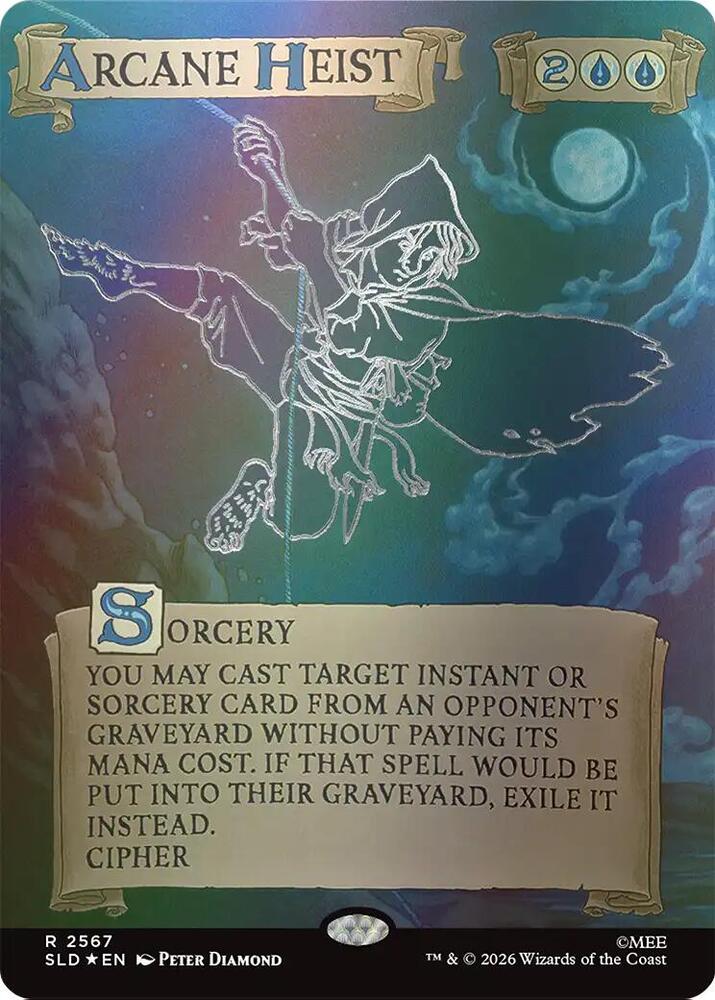 Arcane Heist (Out Of Sight Foil) [Secret Lair Drop Series] 2567