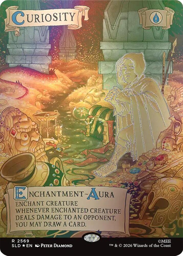 Curiosity (2569) (Out Of Sight Foil) [Secret Lair Drop Series] 2569