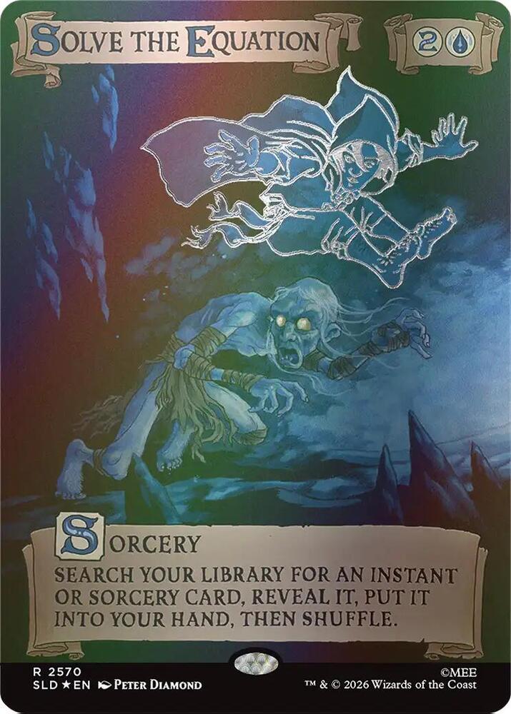 Solve the Equation (2570) (Out Of Sight Foil) [Secret Lair Drop Series] 2570