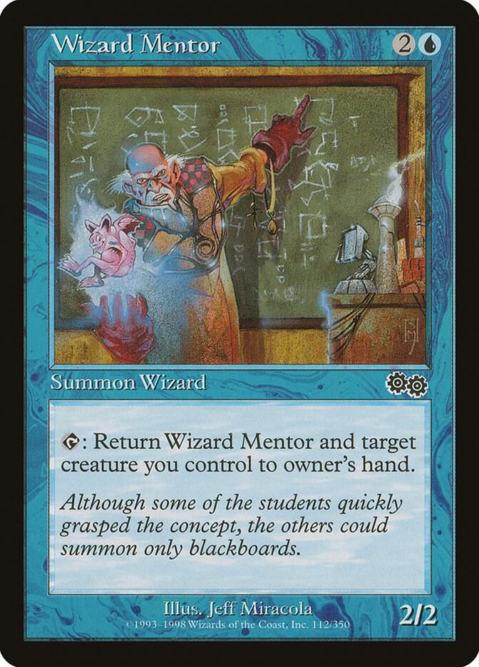 Wizard Mentor [Urza's Saga] 112