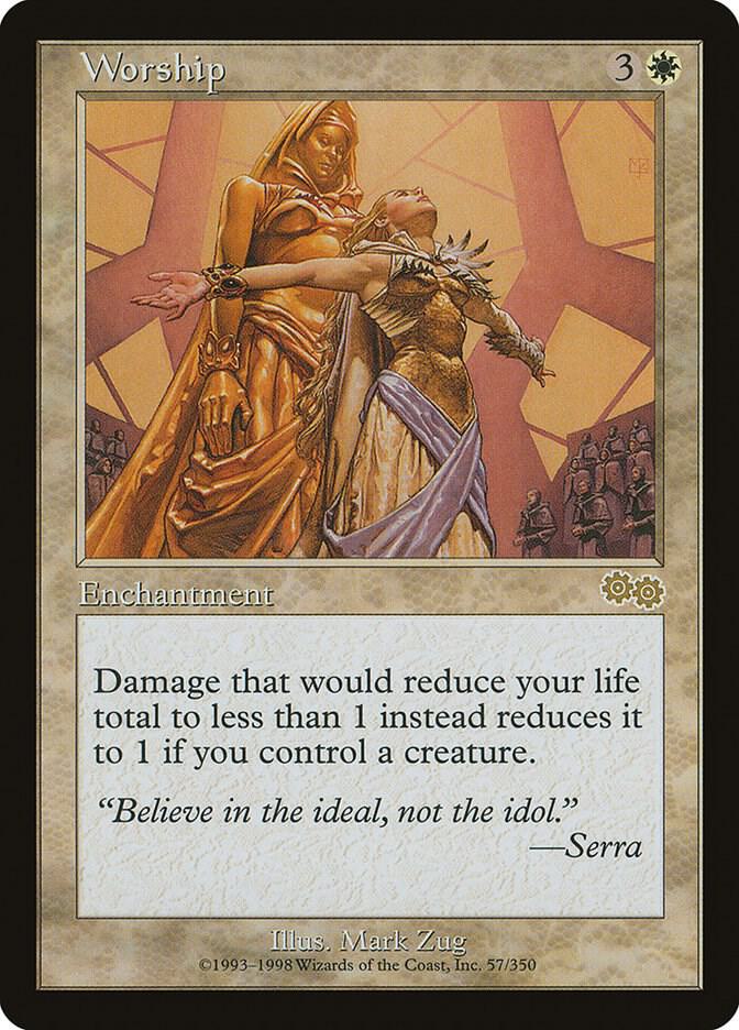 Worship [Urza's Saga] 57