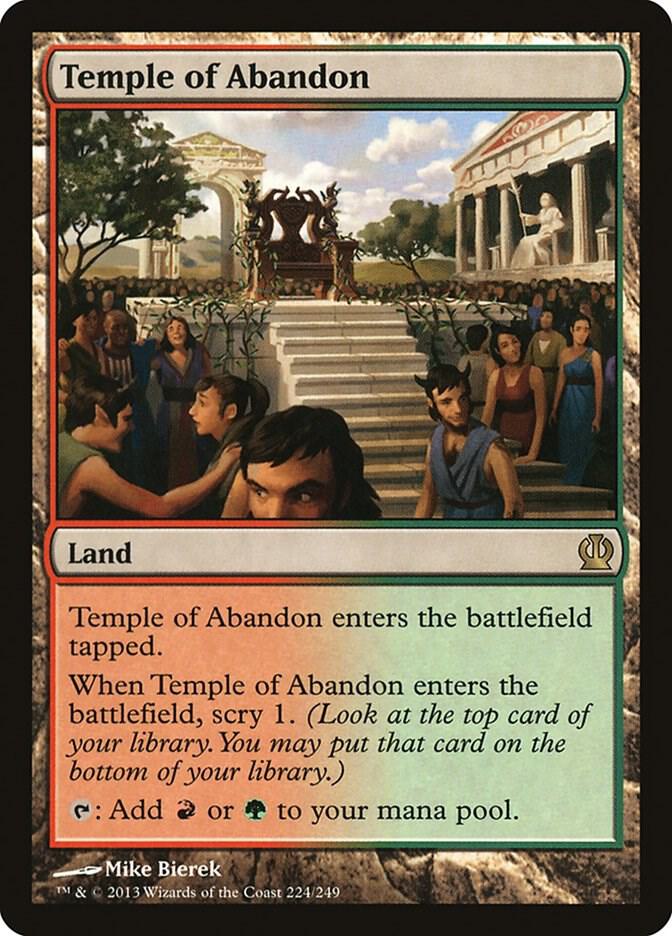 Temple of Abandon [Theros] 224