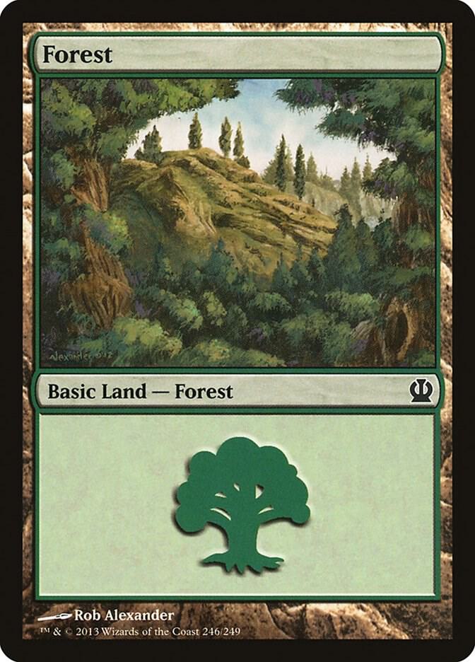 Forest (246) [Theros] 246