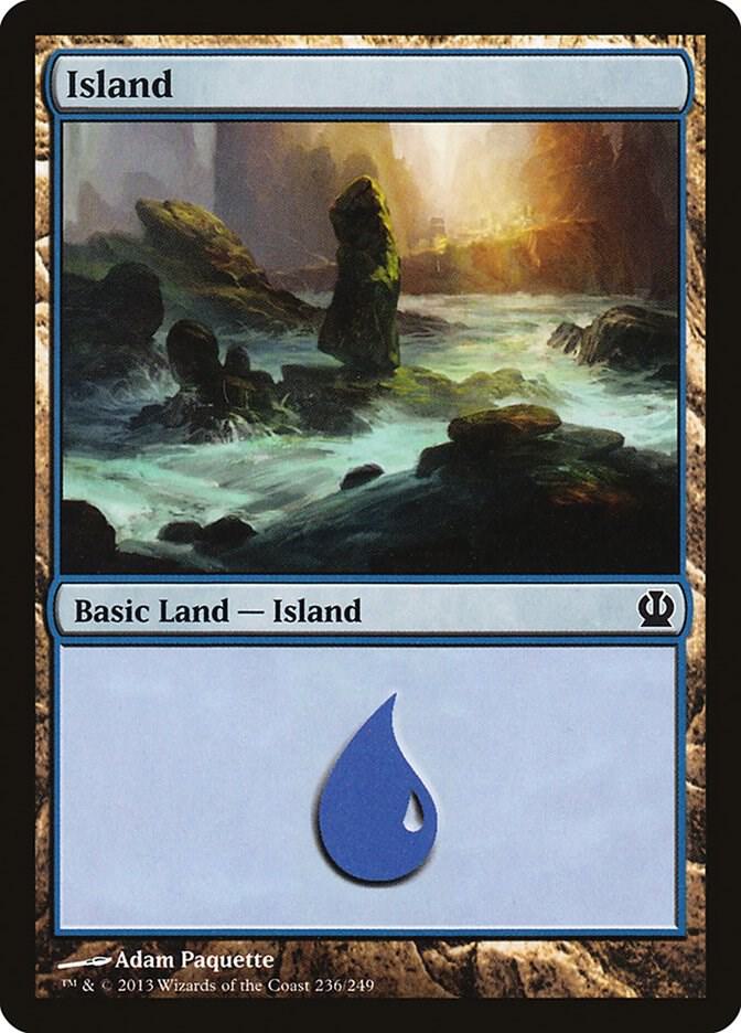 Island (236) [Theros] 236