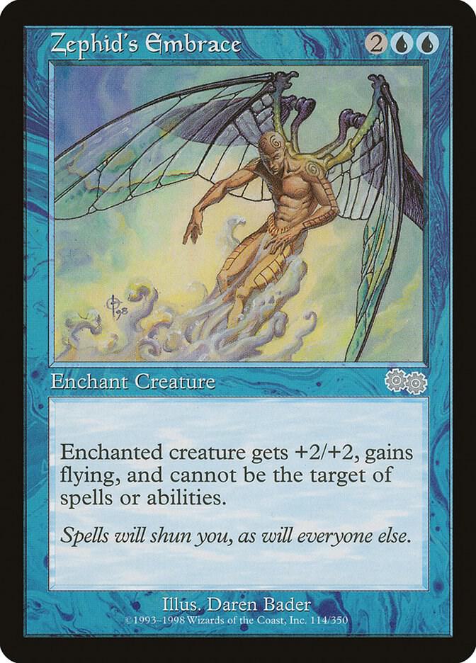 Zephid's Embrace [Urza's Saga] 114