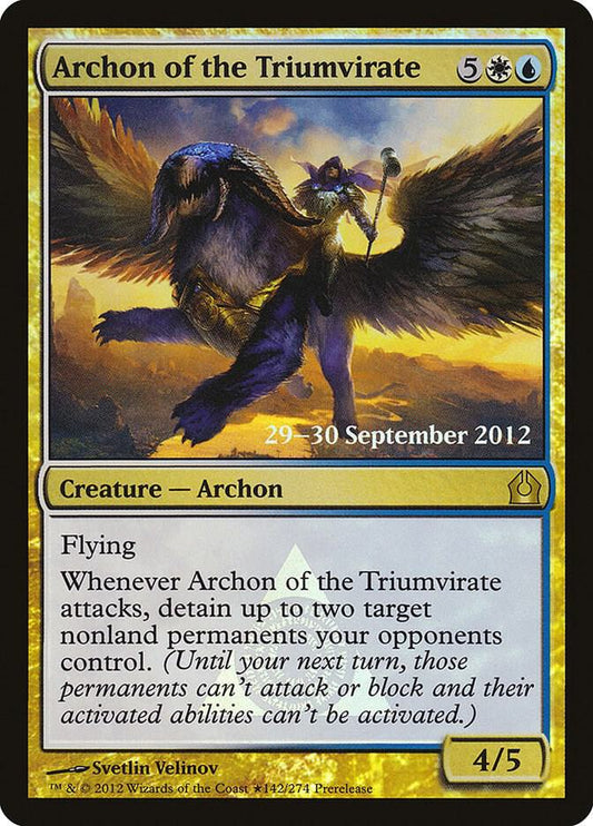 Archon of the Triumvirate [Prerelease Cards] 142