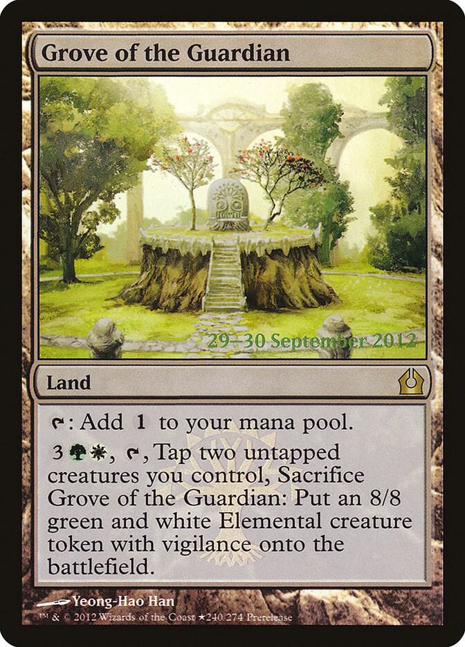 Grove of the Guardian [Prerelease Cards] 240